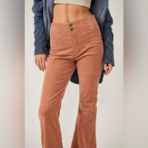 Free people jayde brown flare jeans